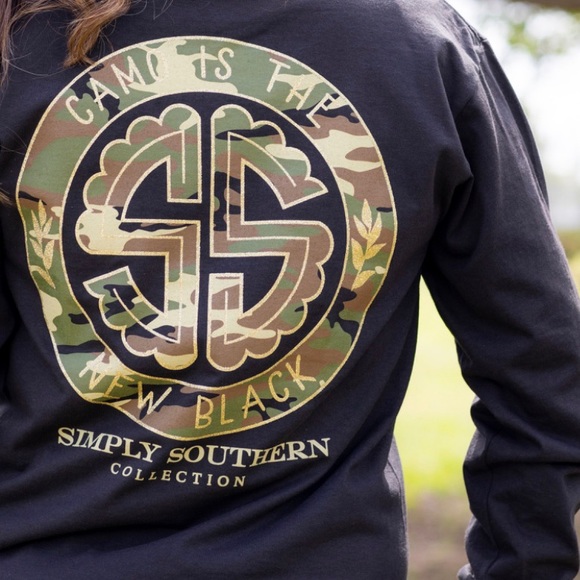 camo simply southern shirt